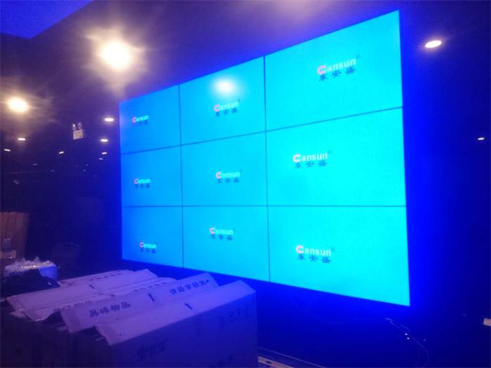 东安盛55寸壁挂拼接屏应用于深圳福田某公司信息化建设解决方案